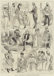 Sketches at the Opening of the International Fisheries Exhibition